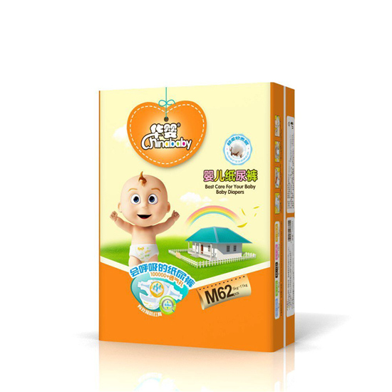 華嬰紙尿褲M(mǎn)碼62片