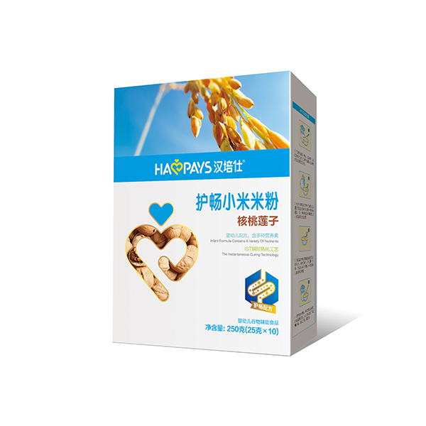 漢培仕核桃蓮子護(hù)暢小米米粉 盒裝