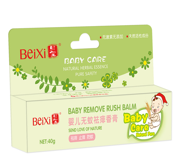 貝璽嬰兒無(wú)蚊祛痱香膏(40g)