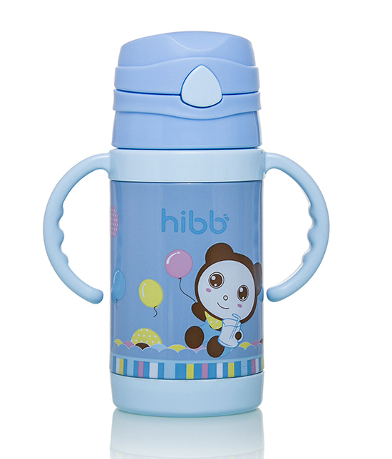 浩一貝貝保溫水杯藍色大款