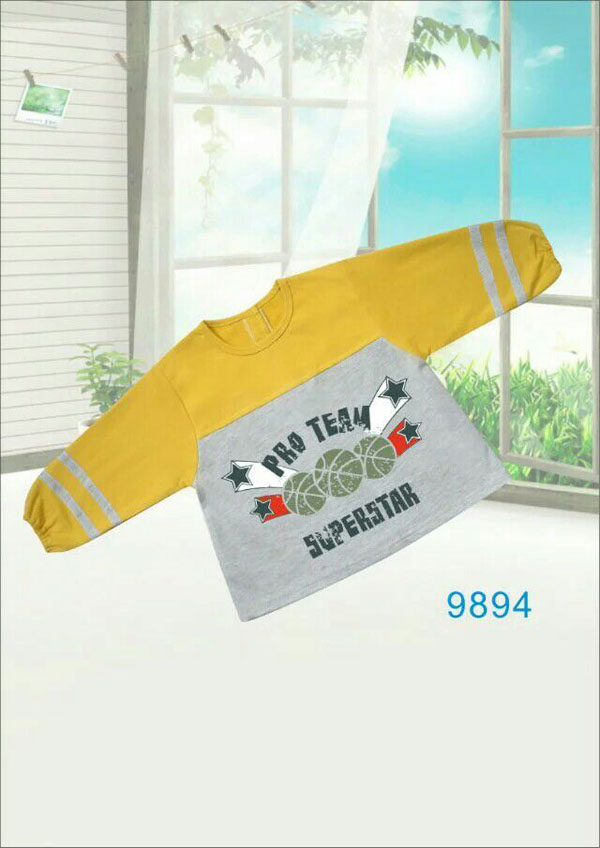 快樂(lè)小天天衛(wèi)衣 灰色 足球圖案