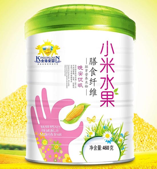 金盾愛嬰強健配方小米水果