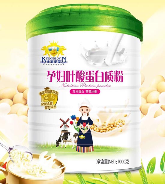 金盾愛(ài)嬰孕婦葉酸蛋白質(zhì)粉