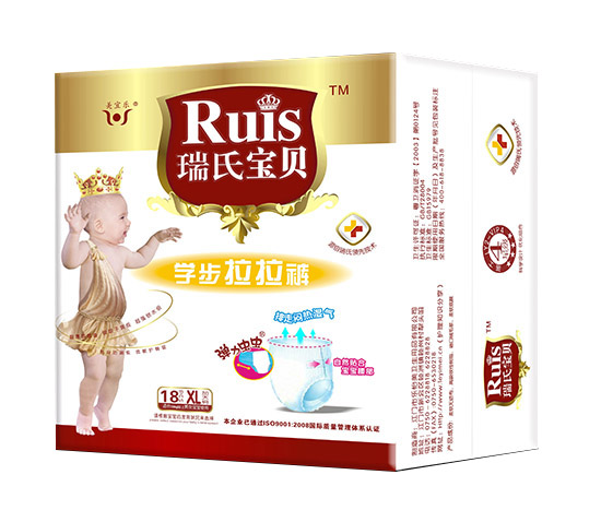瑞氏寶貝學(xué)步拉拉褲XL18片