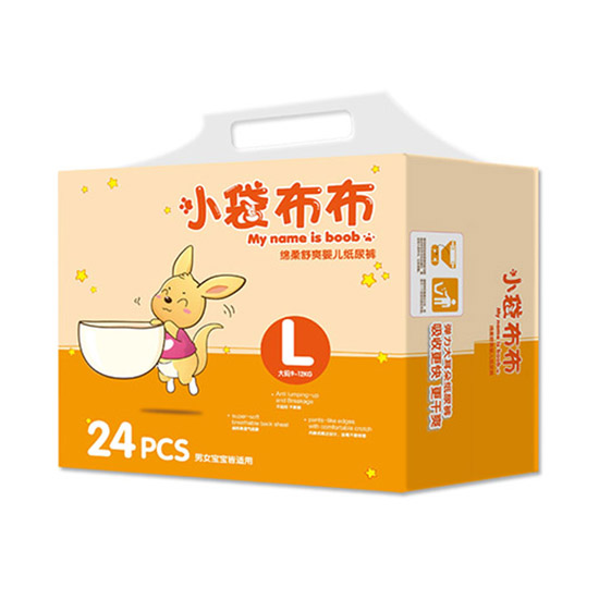 小袋布布綿柔舒爽嬰兒紙尿褲L24片