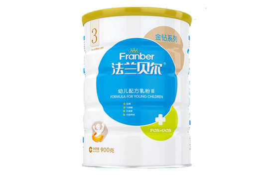 法蘭貝爾金鉆嬰幼兒配方牛奶粉3段900g