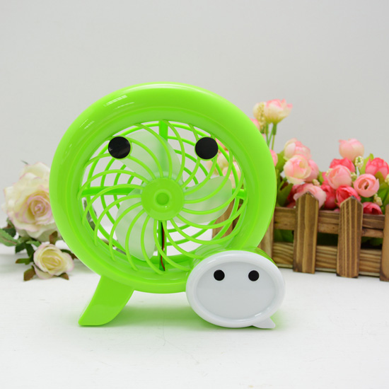 柯麗雅圓形風扇綠色