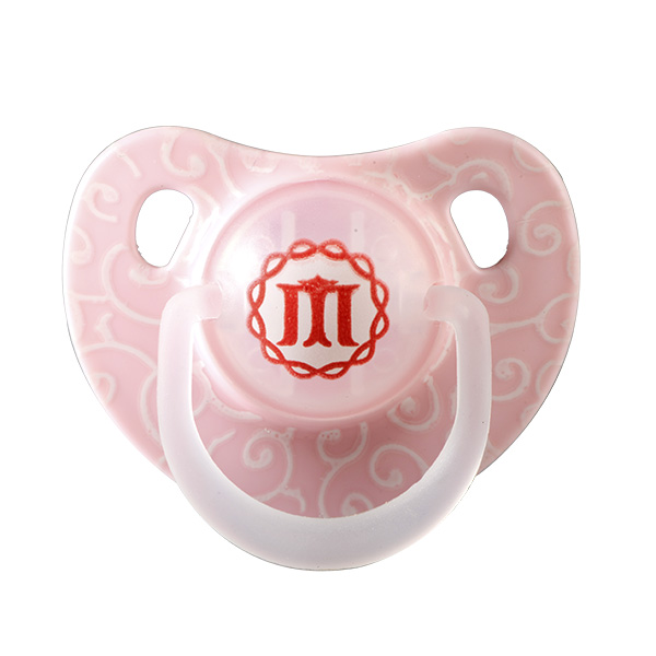 爹地媽咪安撫奶嘴粉色