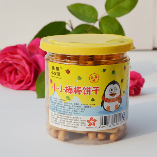 南極小企鵝蔬菜小棒棒餅干