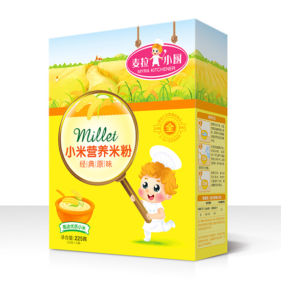 麥拉小廚-小米營(yíng)養(yǎng)米粉盒裝-經(jīng)典原味