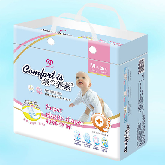 親之養(yǎng)素超彈嬰兒紙尿褲M碼26入