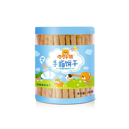 叮叮小熊手指餅干-牛奶味
