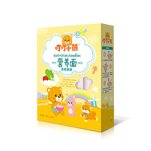 叮叮小熊營養(yǎng)面-多維果蔬