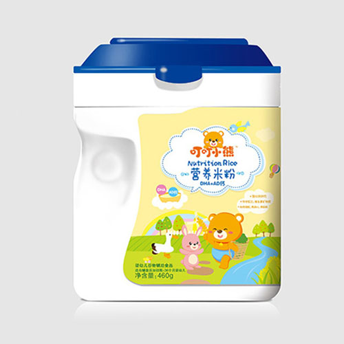 叮叮小熊營養(yǎng)米粉桶裝-DHA+AD鈣