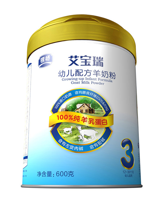艾寶瑞3段幼兒配方羊奶粉600克