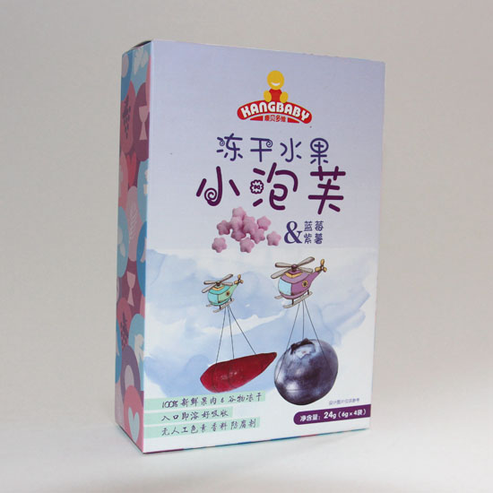 康貝多維藍(lán)莓紫薯味凍干小泡芙