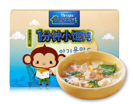 天然世家魚肉豆腐1分鐘小餛飩