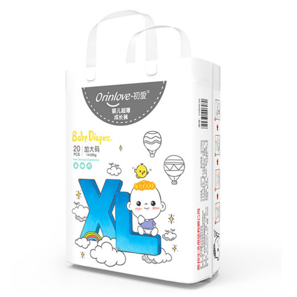 初愛嬰兒超薄成長(zhǎng)褲XL20片