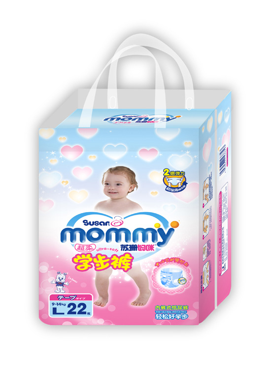 蘇珊媽咪學步褲L碼22片