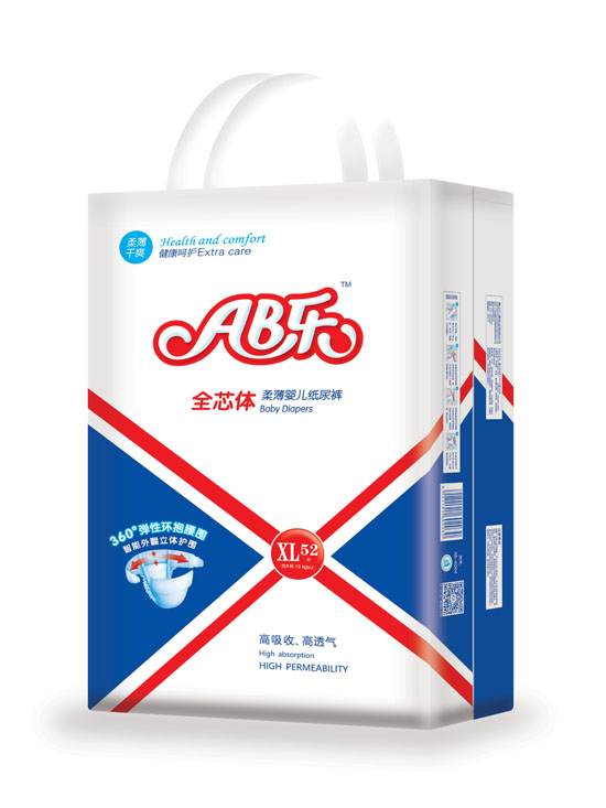 AB樂柔薄嬰兒紙尿褲XL碼52片