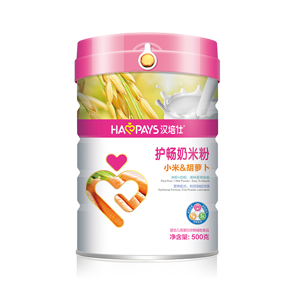 漢培仕金裝護腸小米胡蘿卜奶米粉