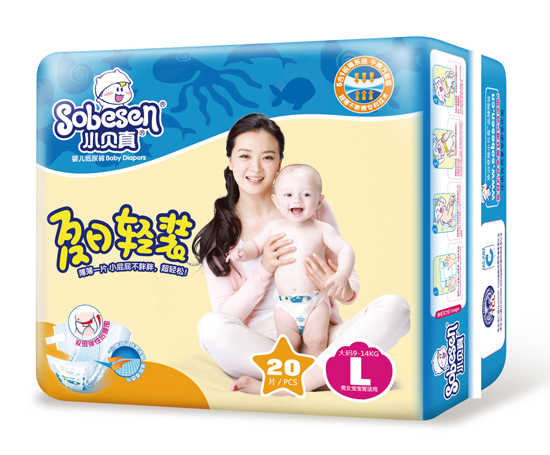 小貝真夏日輕裝中包裝L碼20片