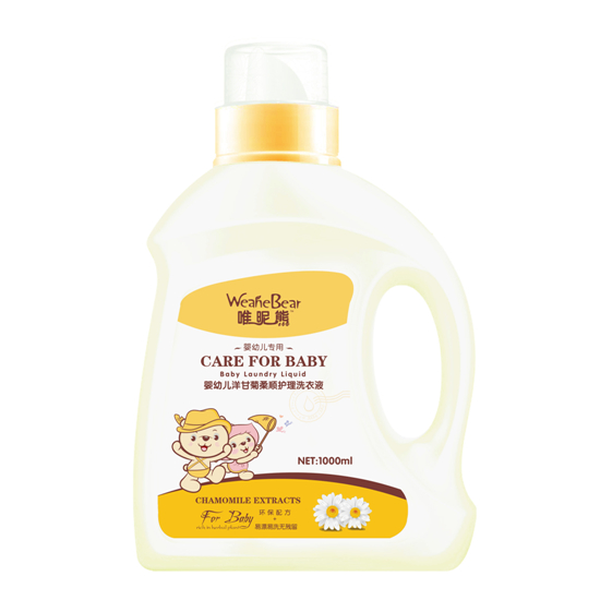 唯昵熊嬰幼兒洋甘菊柔順護理洗衣液1000ml