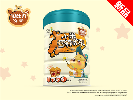 貝比力小米營養(yǎng)米乳果蔬多維配方聽裝