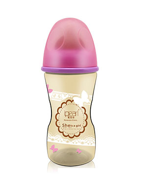 愛(ài)貝爾女寶寶專(zhuān)用黃金奶瓶210ML