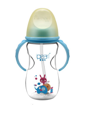 愛貝爾PP寬口徑自動(dòng)奶瓶300ML