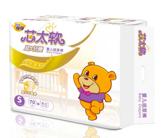 親親仔仔芯太軟環(huán)腰紙尿褲S碼70片