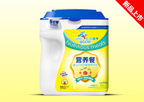 環(huán)球寶貝營養(yǎng)餐桶裝--淮山八珍雜糧