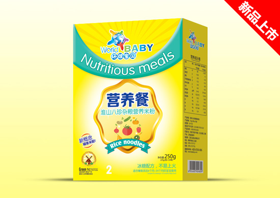 環(huán)球寶貝營養(yǎng)餐盒裝--淮山八珍雜糧