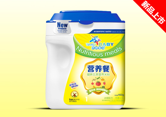 環(huán)球寶貝營養(yǎng)餐桶裝--健脾五果