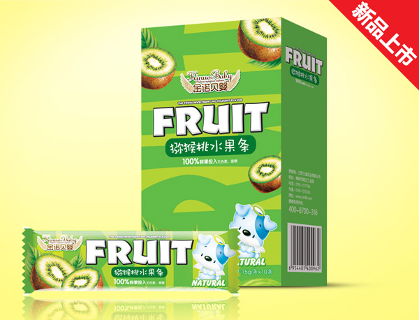 金諾貝嬰獼猴桃水果條盒裝