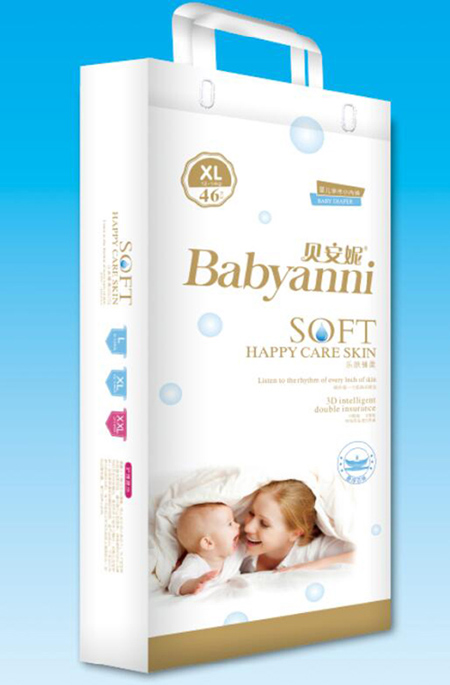 貝安妮樂膚臻柔嬰兒學(xué)步褲XL