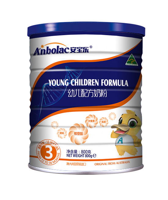 安寶樂(lè)親暢幼兒配方奶粉3a800g