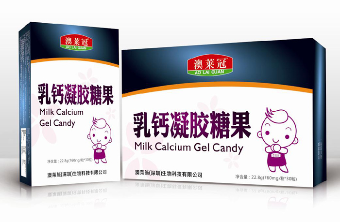 澳萊冠乳鈣凝膠糖果