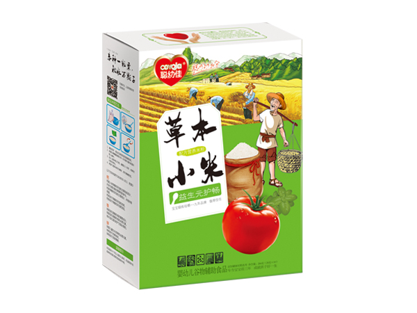 聰幼佳草本小米配方營養(yǎng)米粉-益生元護(hù)暢 盒裝