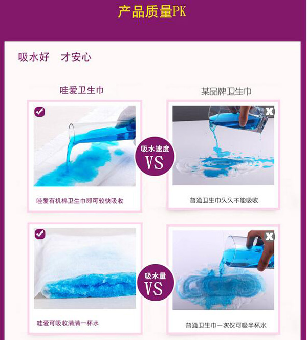 哇愛(ài) 產(chǎn)婦衛(wèi)生巾XL質(zhì)量PK1.jpg