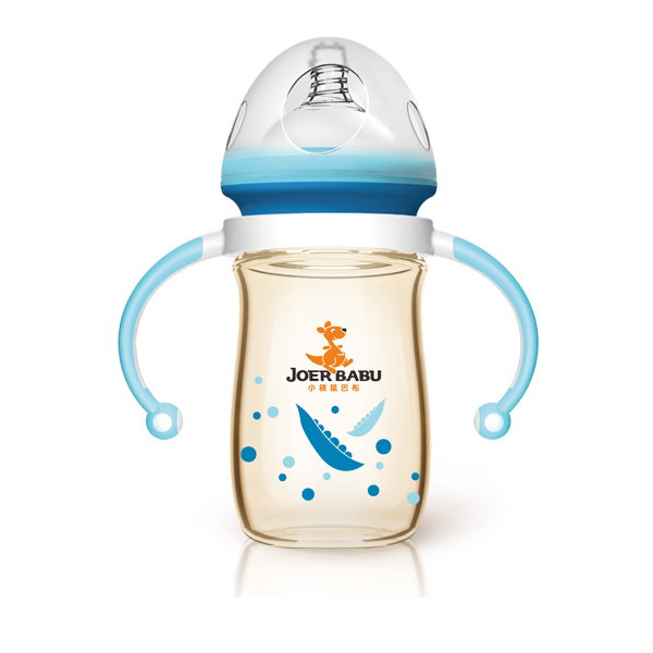 小袋鼠巴布PPSU奶瓶BP-804藍(lán)色