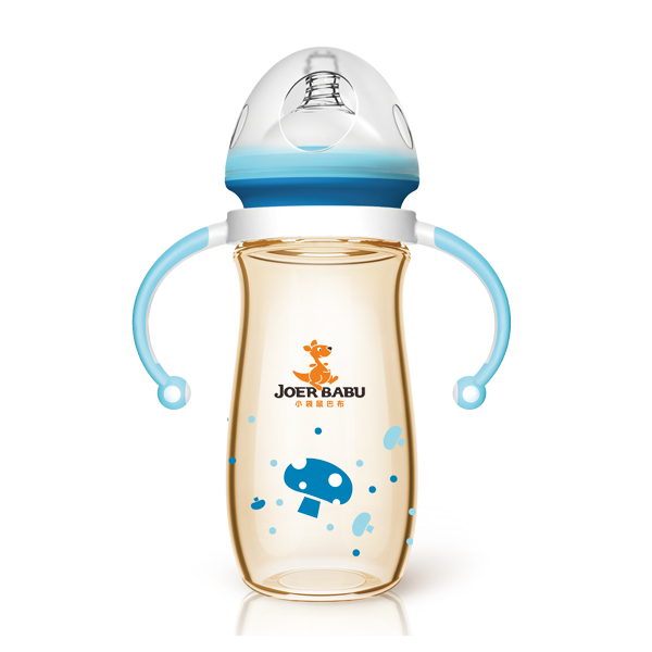 小袋鼠巴布PPSU奶瓶BP-806藍(lán)色