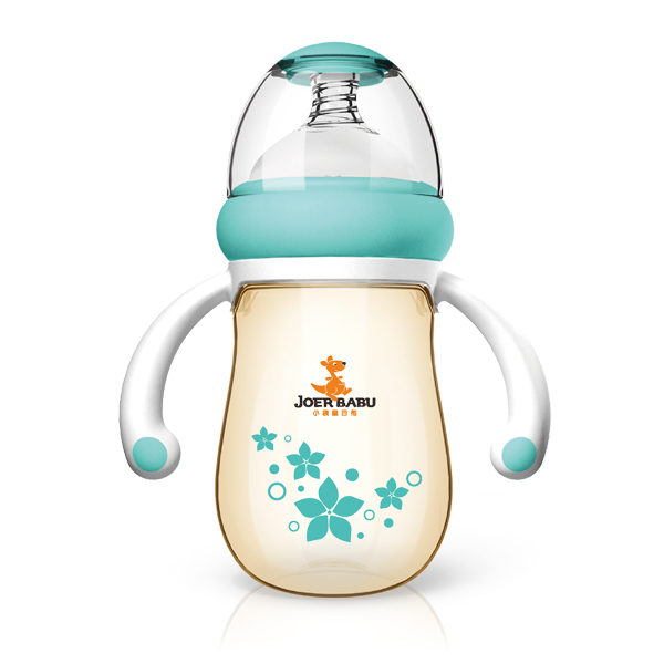 小袋鼠巴布PPSU奶瓶BP-894藍(lán)色