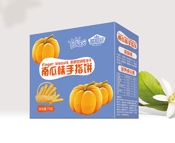 冠軍寶貝超級冠南瓜味手指餅