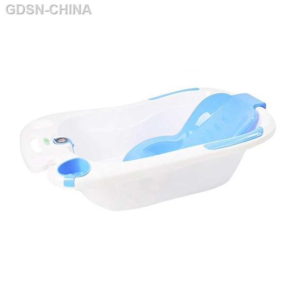 青蛙嘟迪心語(yǔ)測(cè)溫浴盆藍(lán)白