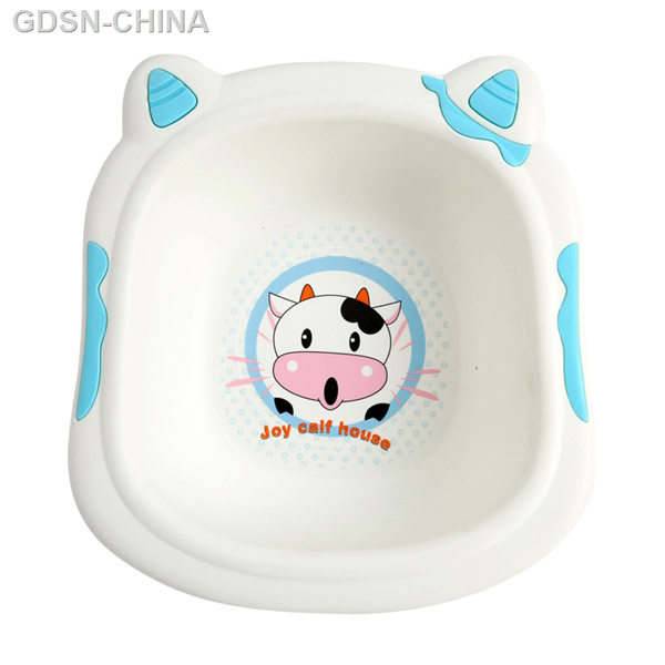 青蛙嘟迪可愛奶牛臉盆藍(lán)色(大號)