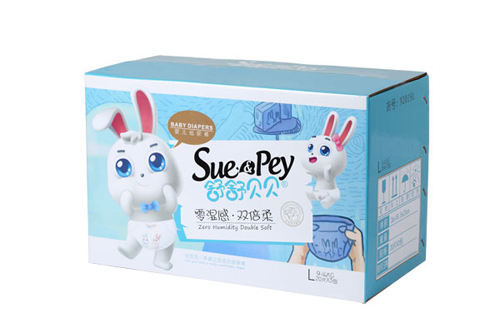 舒舒貝貝嬰兒紙尿褲L碼20片(盒裝)