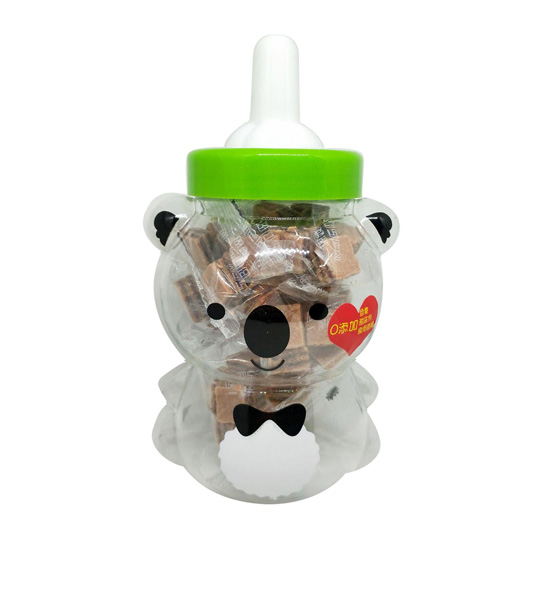 吉牯利小熊奶瓶卡通山楂綠色