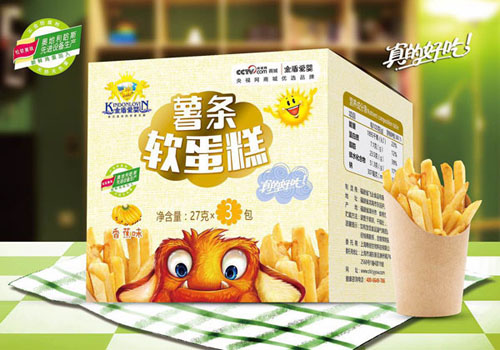 金盾愛(ài)嬰薯?xiàng)l軟蛋糕香蕉味