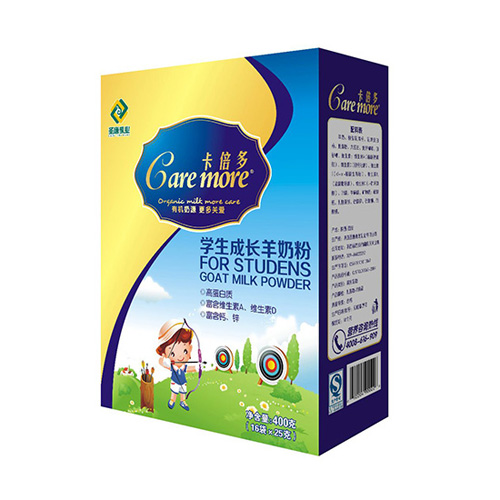 卡倍多學(xué)生成長羊奶粉400克盒裝